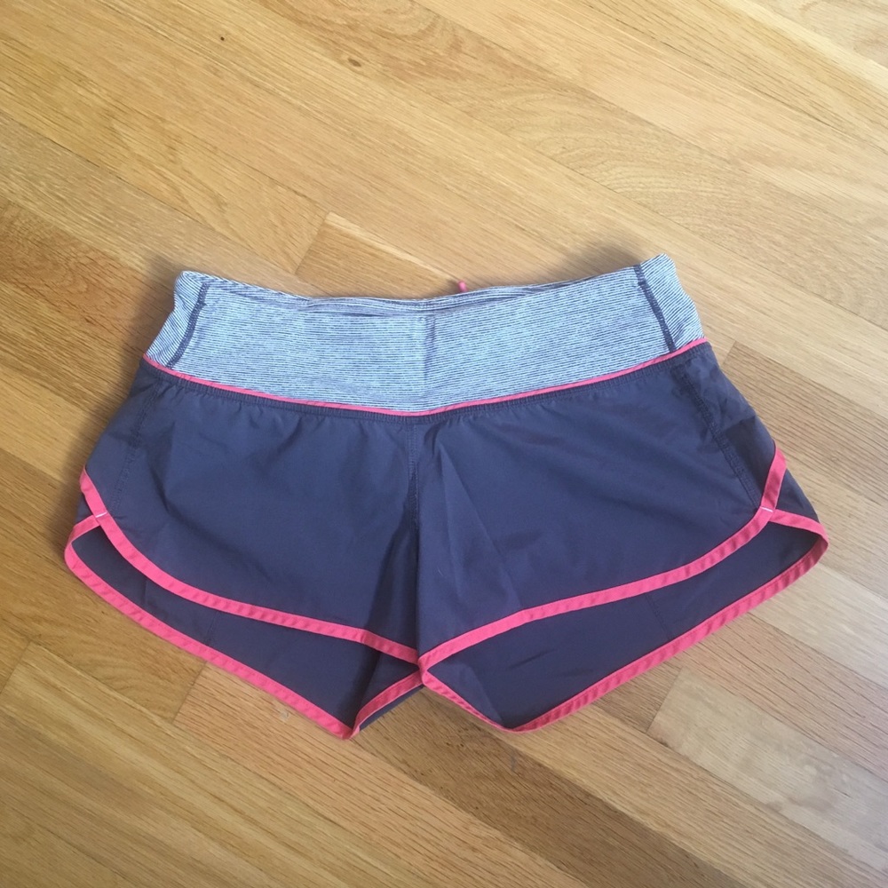 Lululemon Original Speed Short Sz 4 Grey